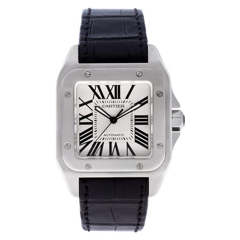 cartier mens watch square face|cartier square watch for men.